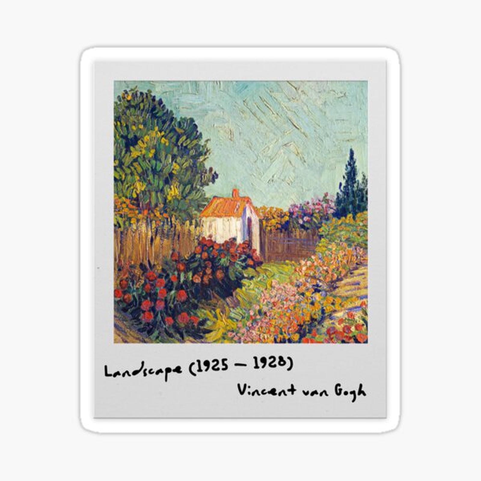 landscape by Van gogh