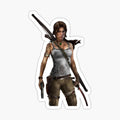 Lara Croft  _ gaming Inspired _ Wall Art Home Decor _ HECKINFAROUT