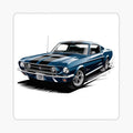 Legendary Blue Mustang