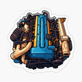Legendary Inline-6 Twin-Turbo Engine Sticker