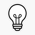 LIGHTBULB (WHITE)