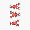 lobster sticker pack