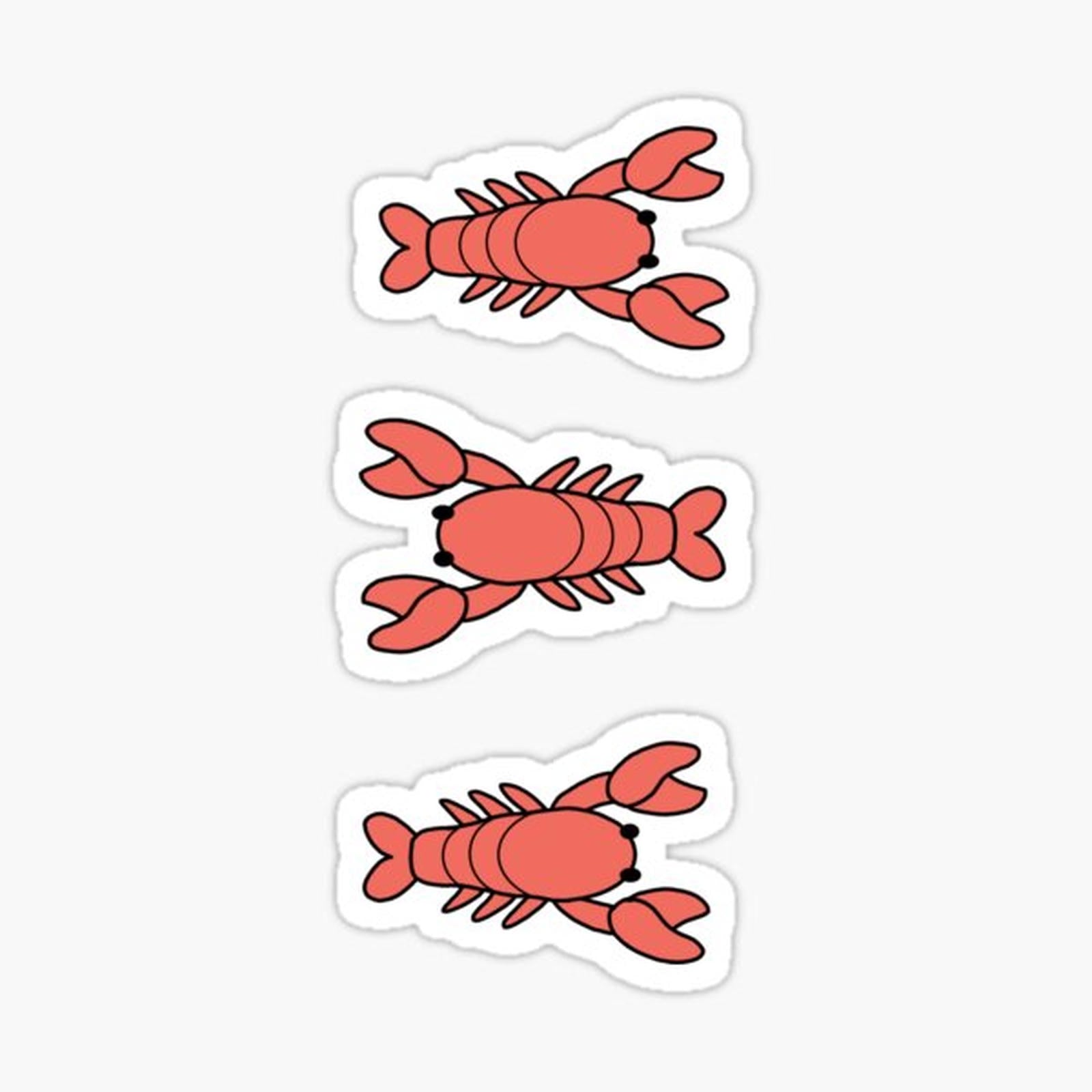 lobster sticker pack