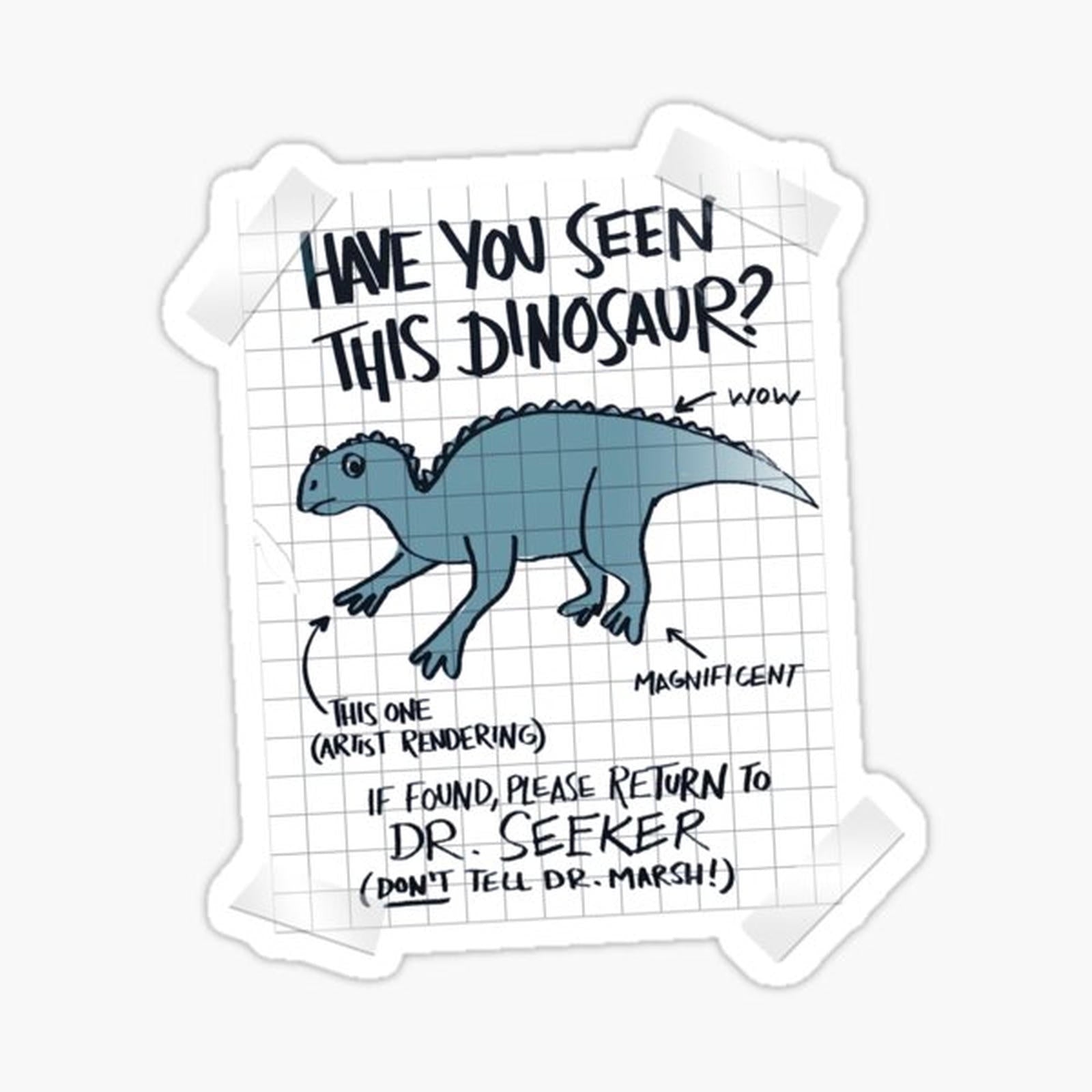 Lost Iguanodon!