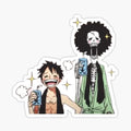 Luffy and Brook