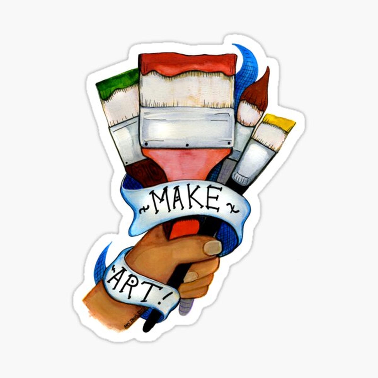 make art painting