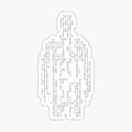 Man Made Using Binary Numbers