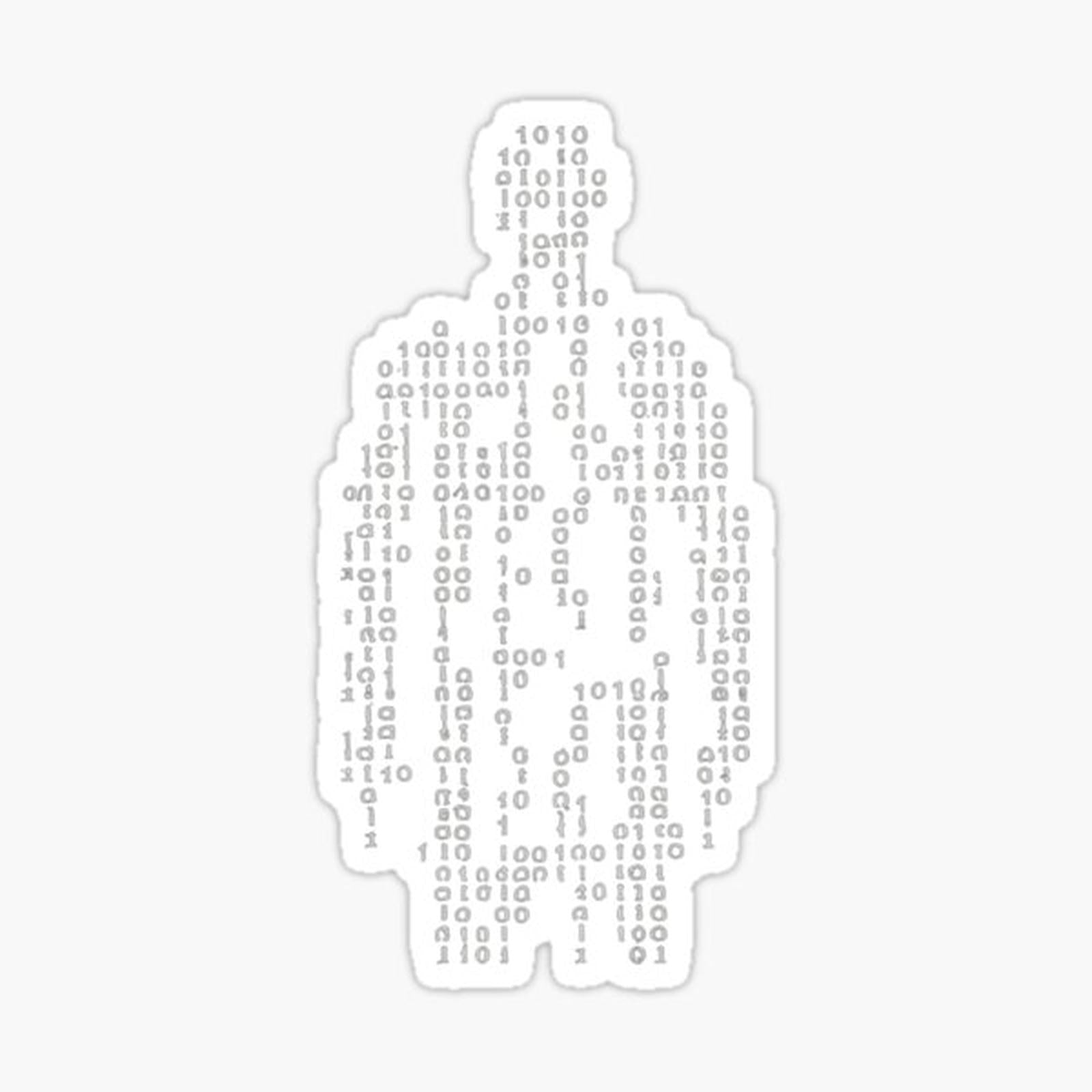 Man Made Using Binary Numbers