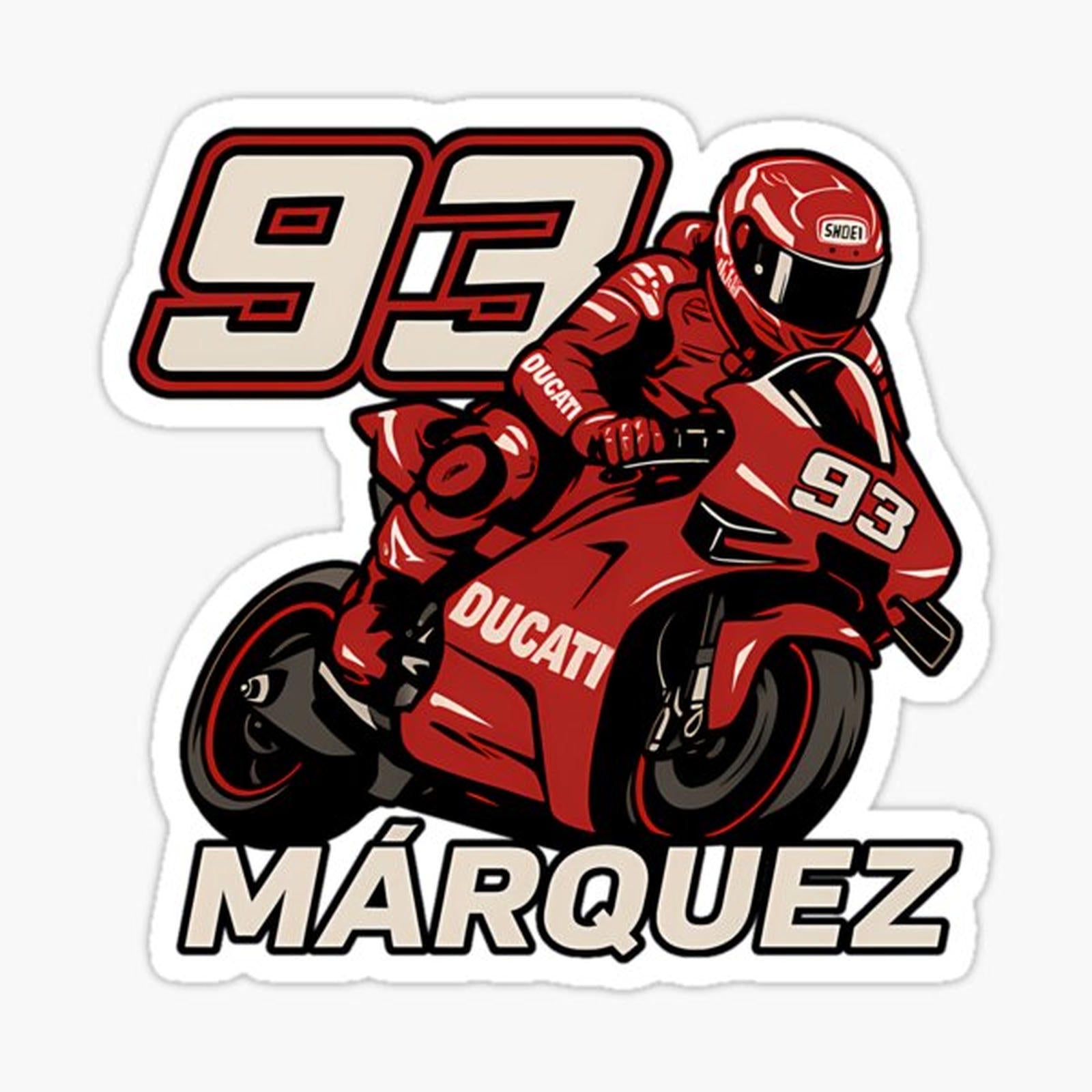 Marc Mrquez Ducati 2025 Motogp Racing