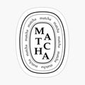 Matcha Cup Label