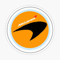 Mclaren logo stickers