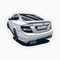 Mercedes C63 AMG design (white)