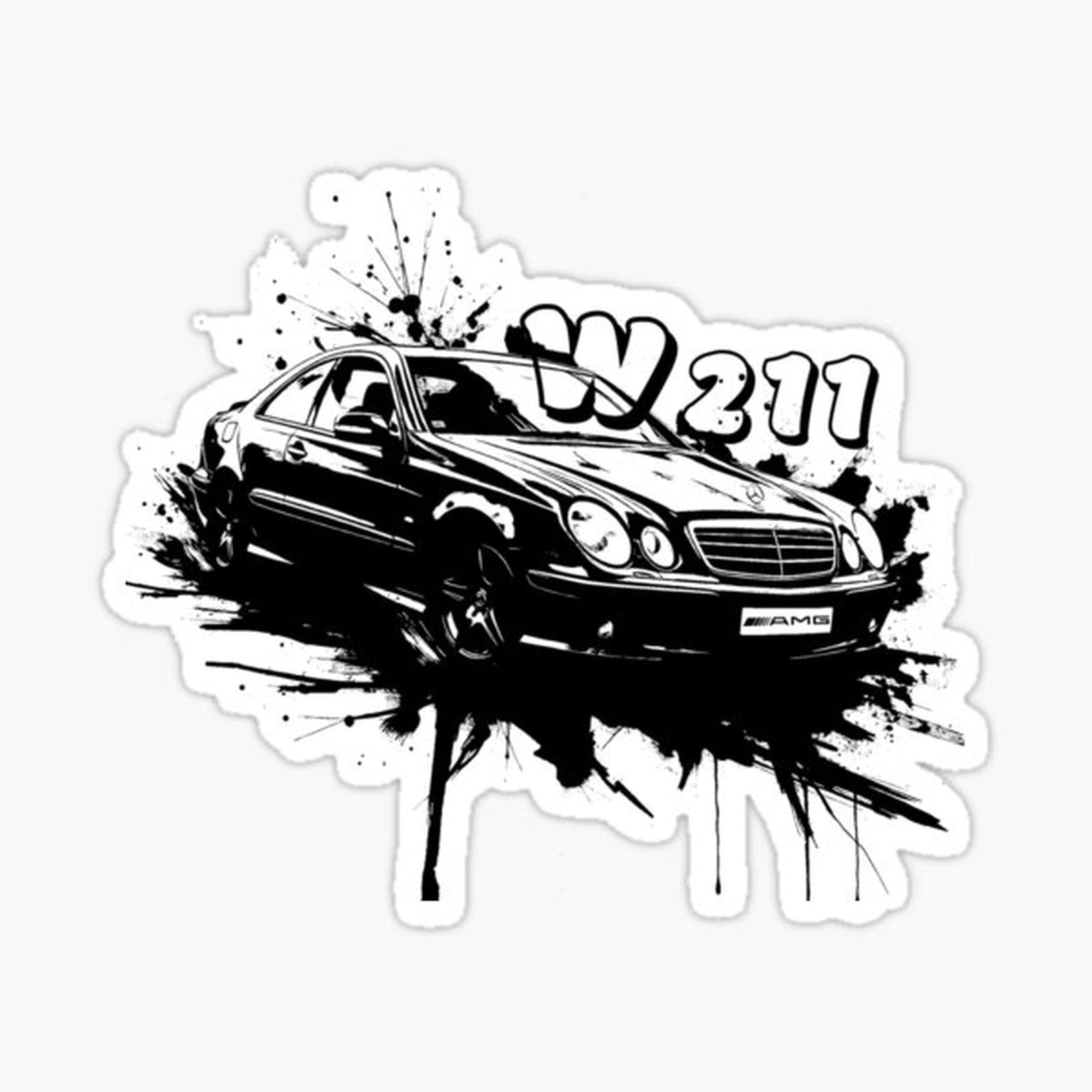 MERCEDES W211 AMG V8 KOMPRESSOR