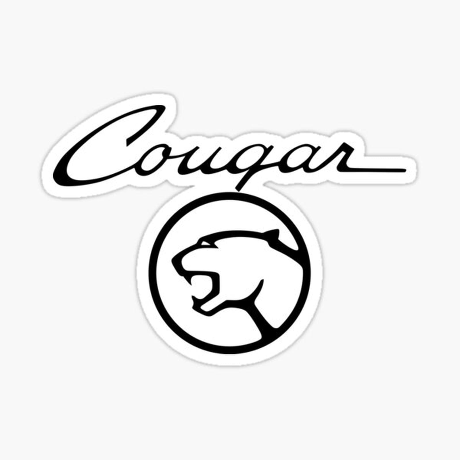 Mercury Cougar Script With Emblem