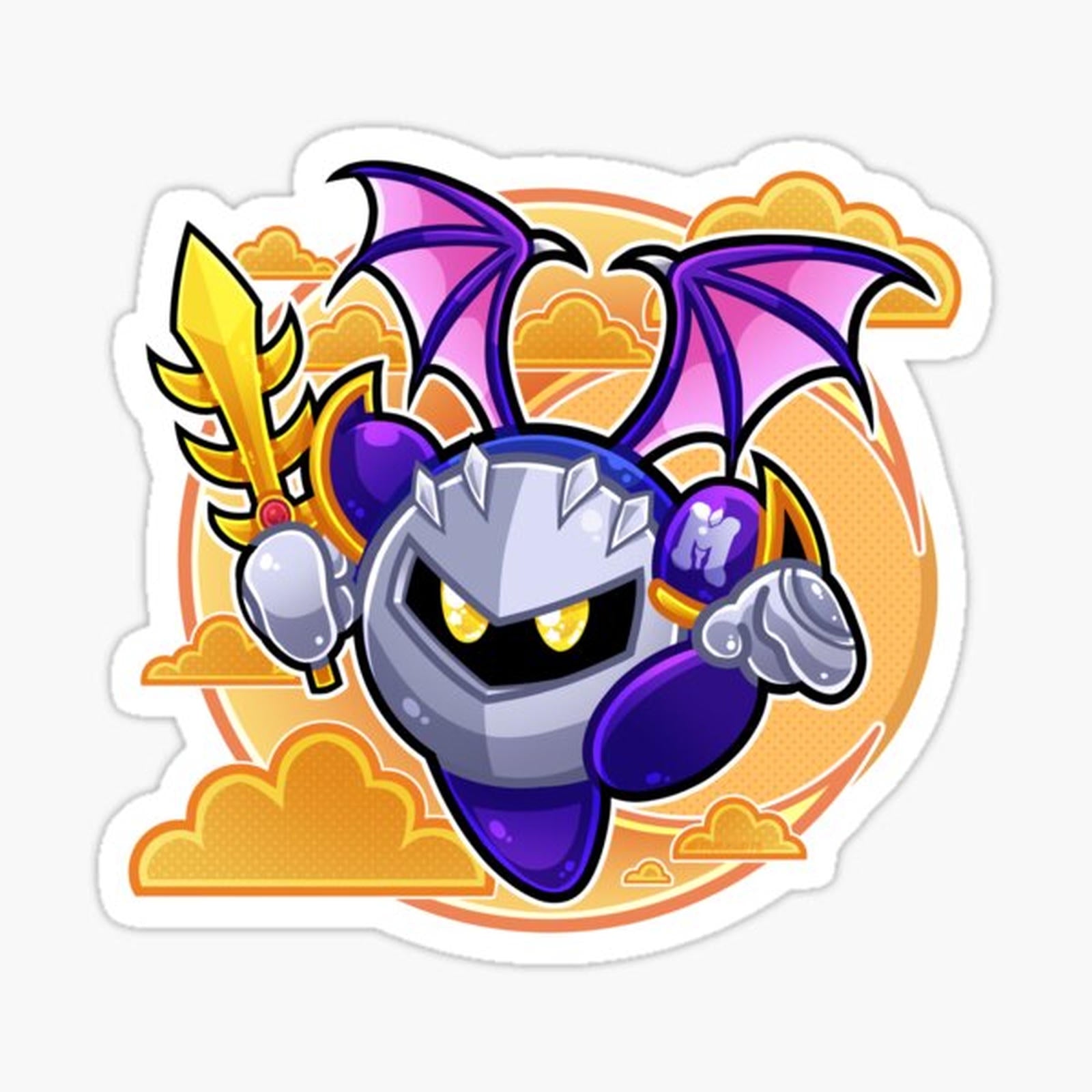 Meta Knight in Orange Ocean