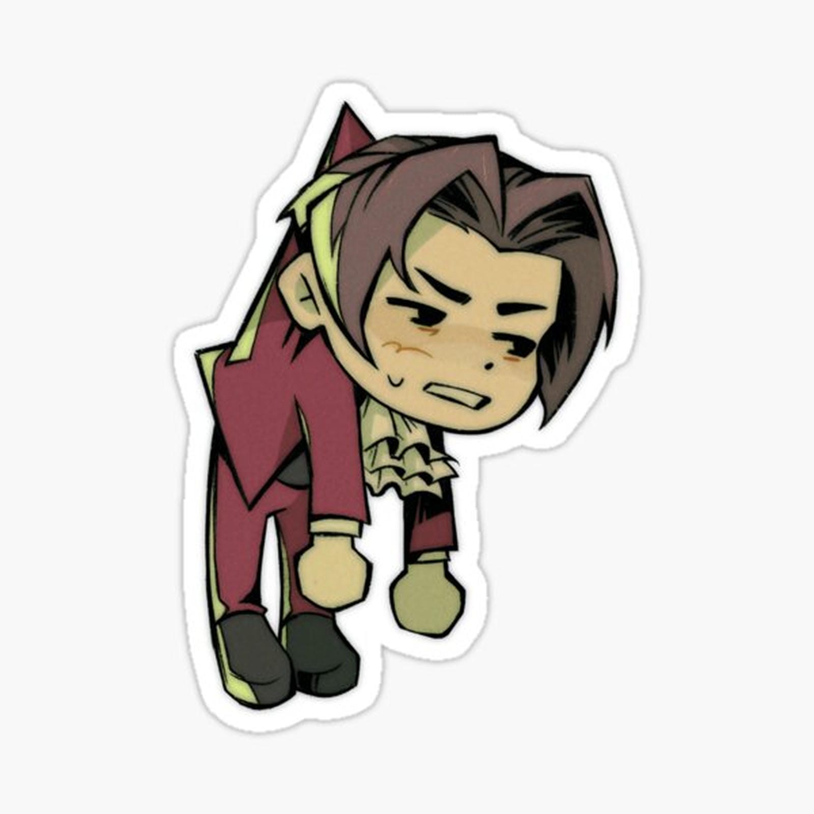 Miles Edgeworth Dangling
