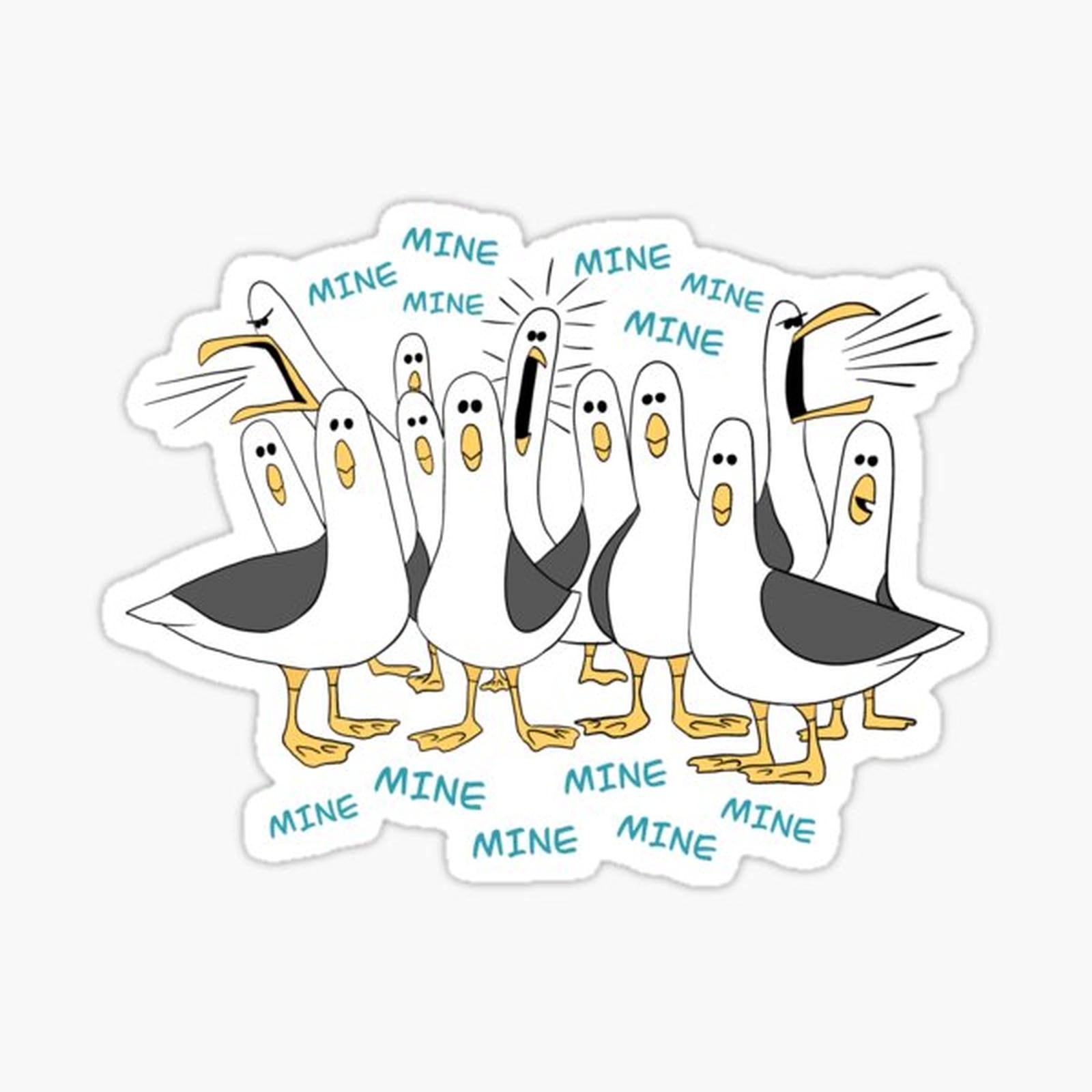 Mine seagulls