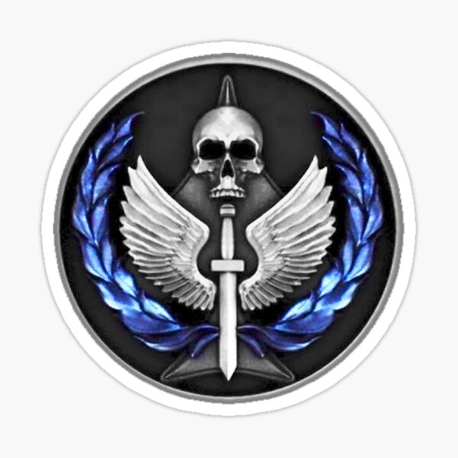 MW Inspired Task Force 141 TF141 Patch Sticker Retro Video Game Symbol
