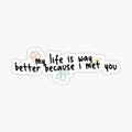 my life is way better