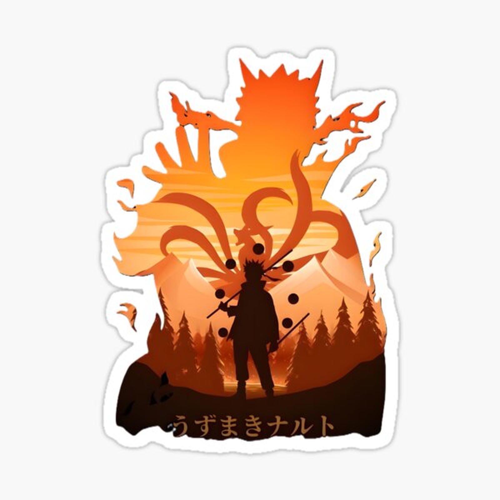 Naruto Uzumaki Kurama 9 Tails