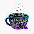 Neon Galaxy Tea