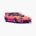 Nissan 300ZX Pixel Art - JDM Icon
