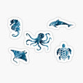 Ocean sea creatures pack