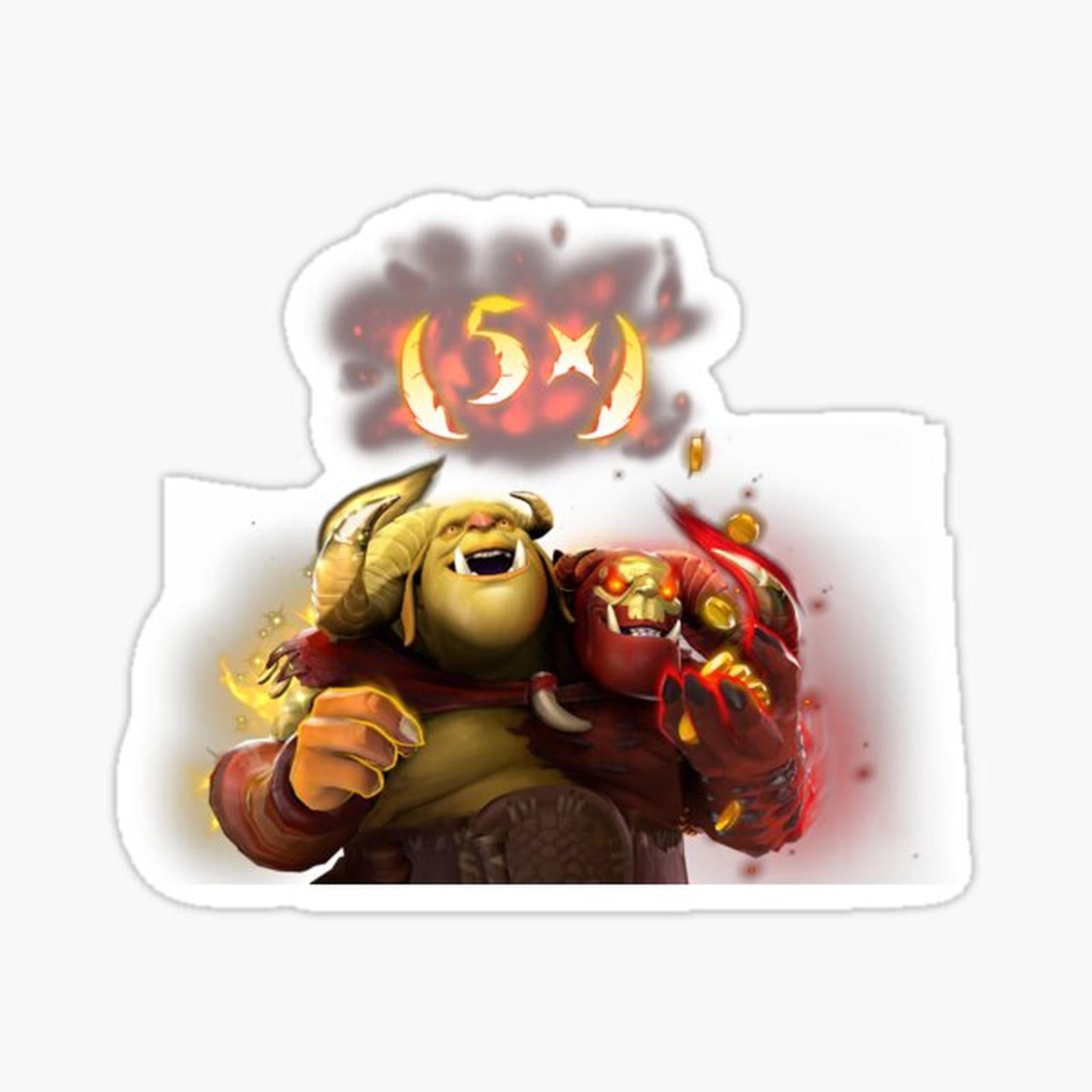 Ogre Magi Arcana 5x   Dota 2