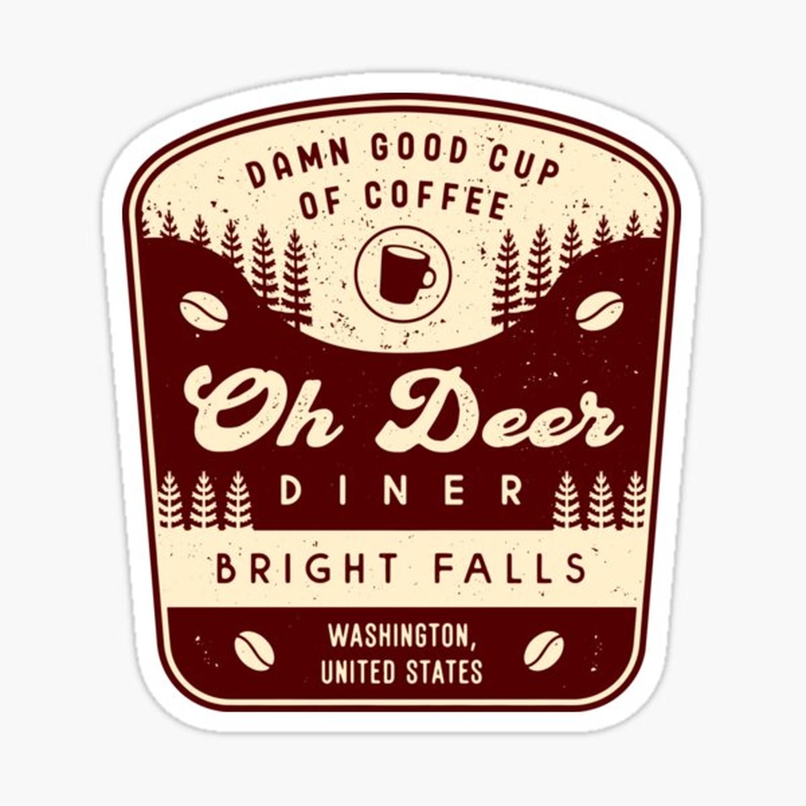 Oh Deer Diner Emblem