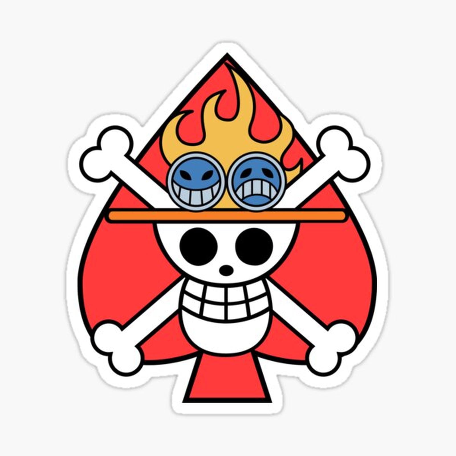 One Piece - Ace's Jolly Roger