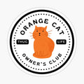 Orange Cat Owner’s Club Design