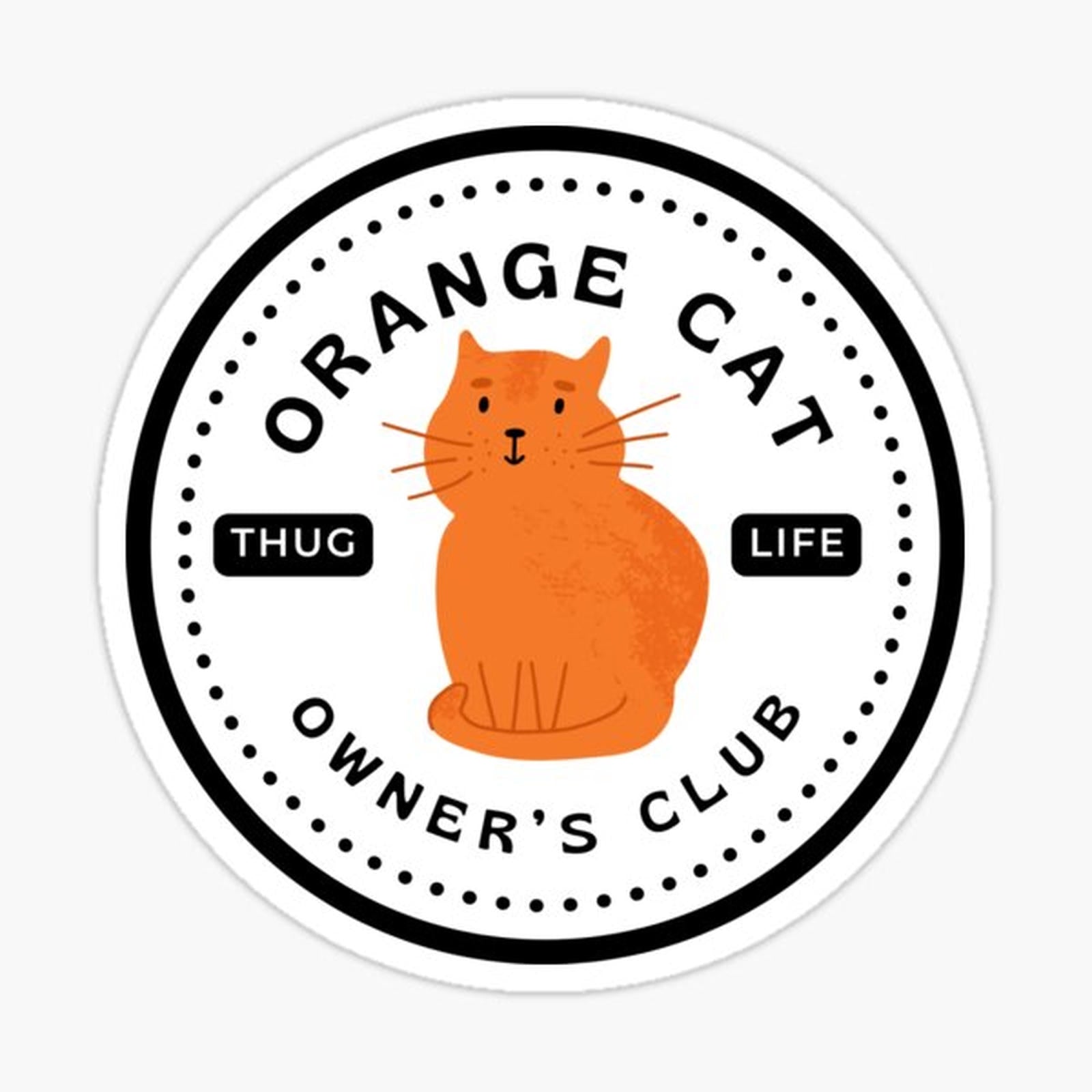 Orange Cat Owner’s Club Design