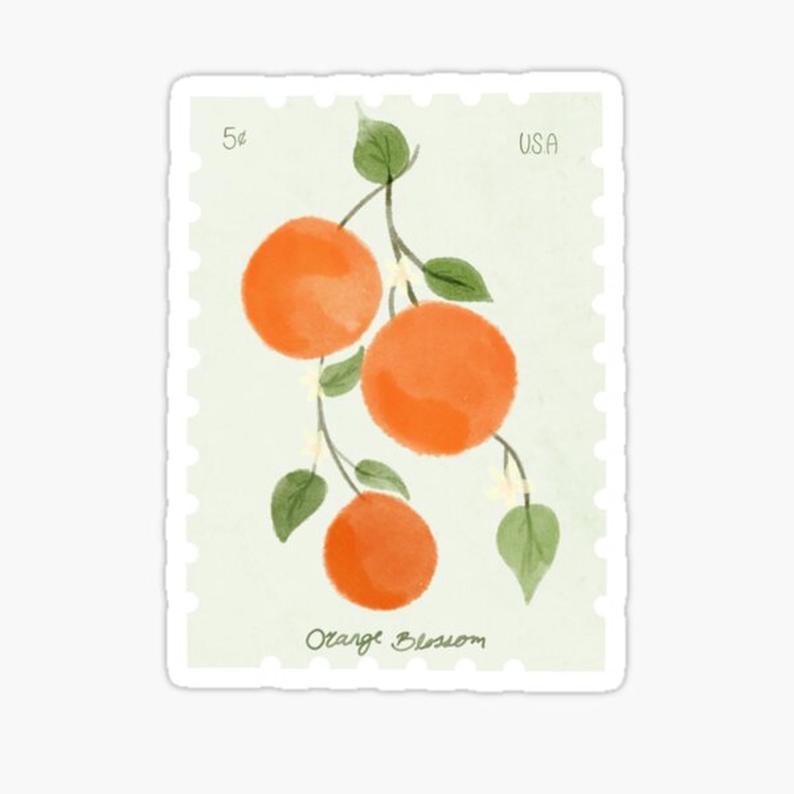 Orange Stamp