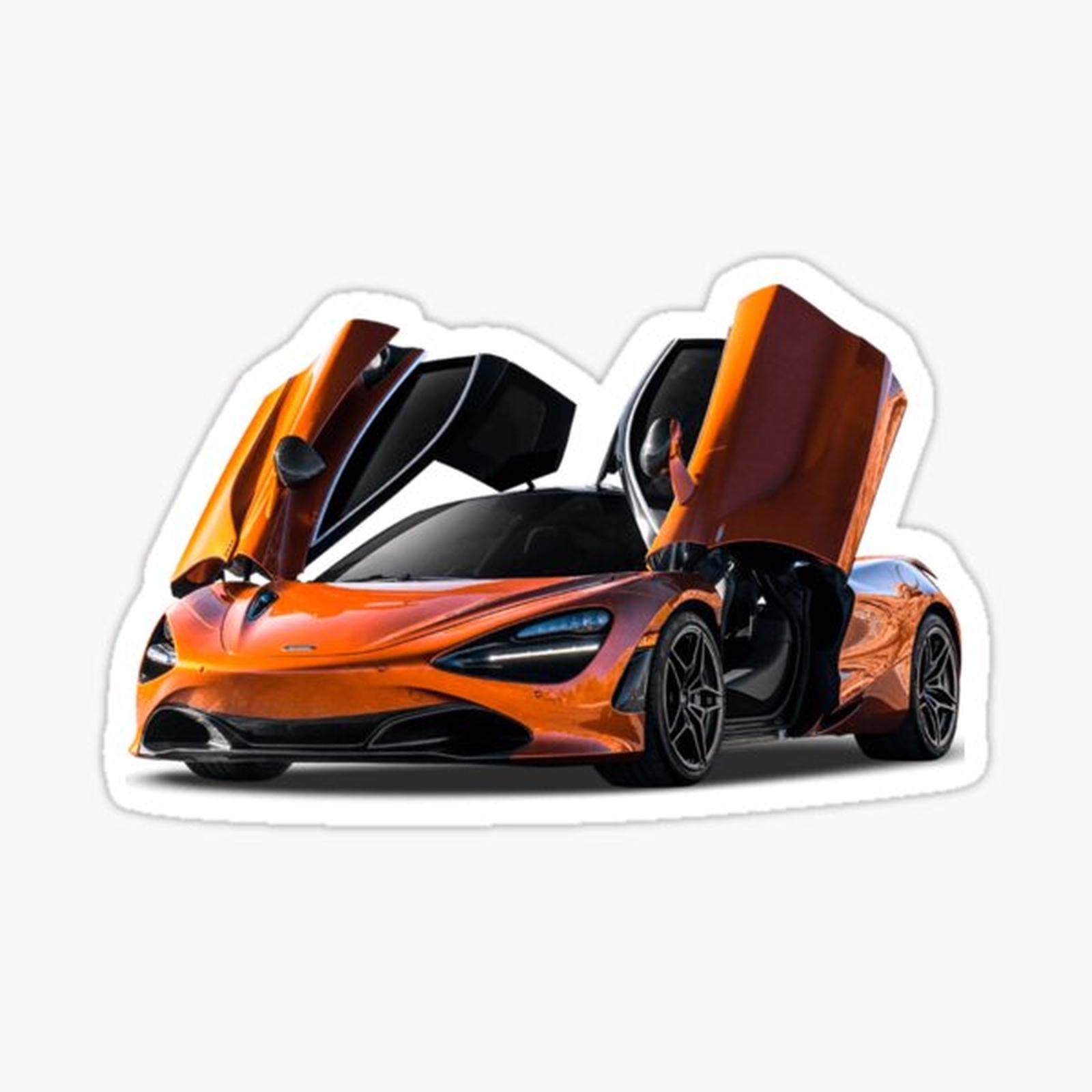 orange super McLaren p1 formula 1 design