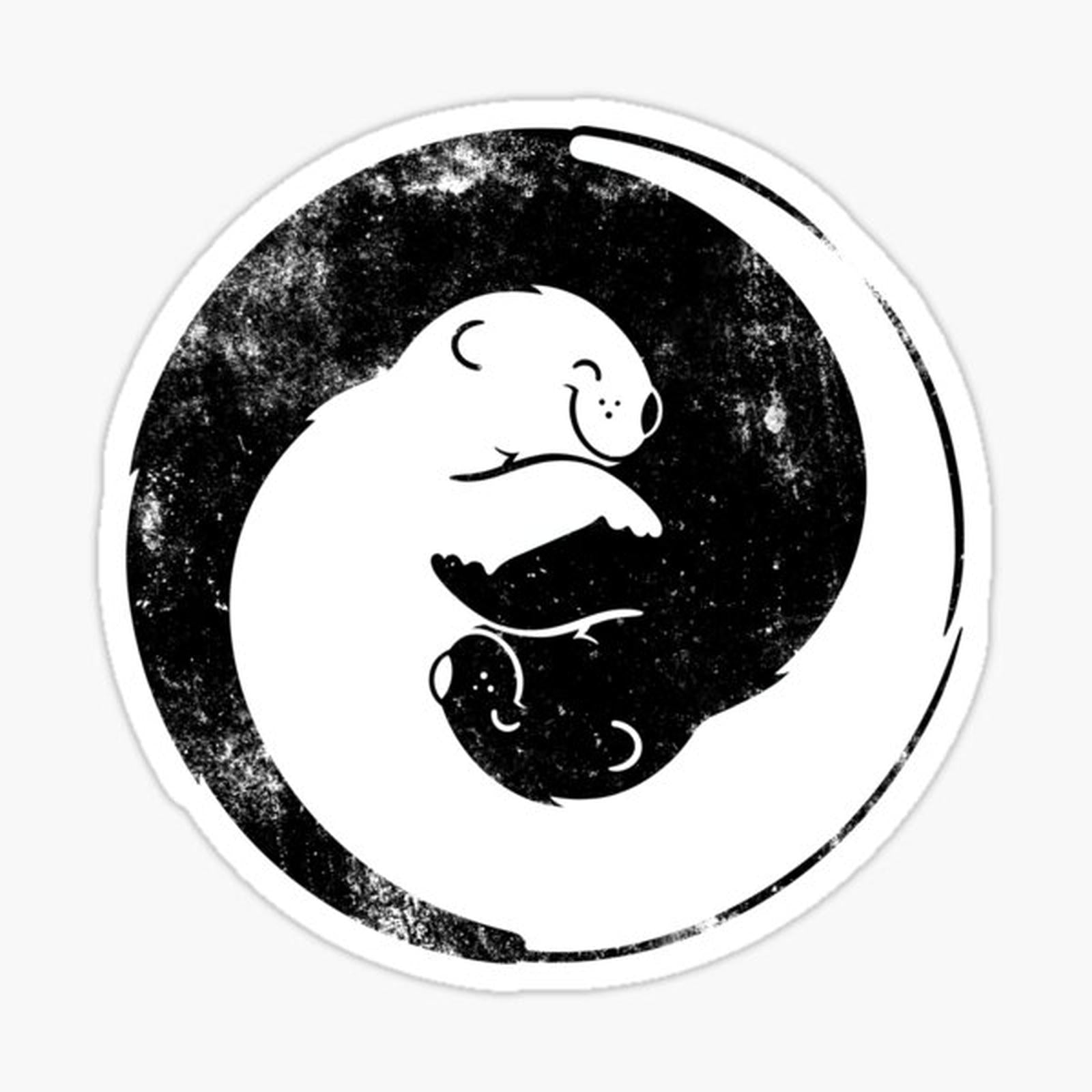 Otter Sticker