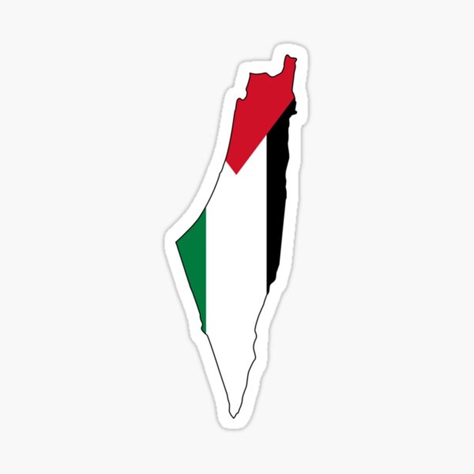 Palestine Map Flag_ Palestinian Heritage Solidarity Art