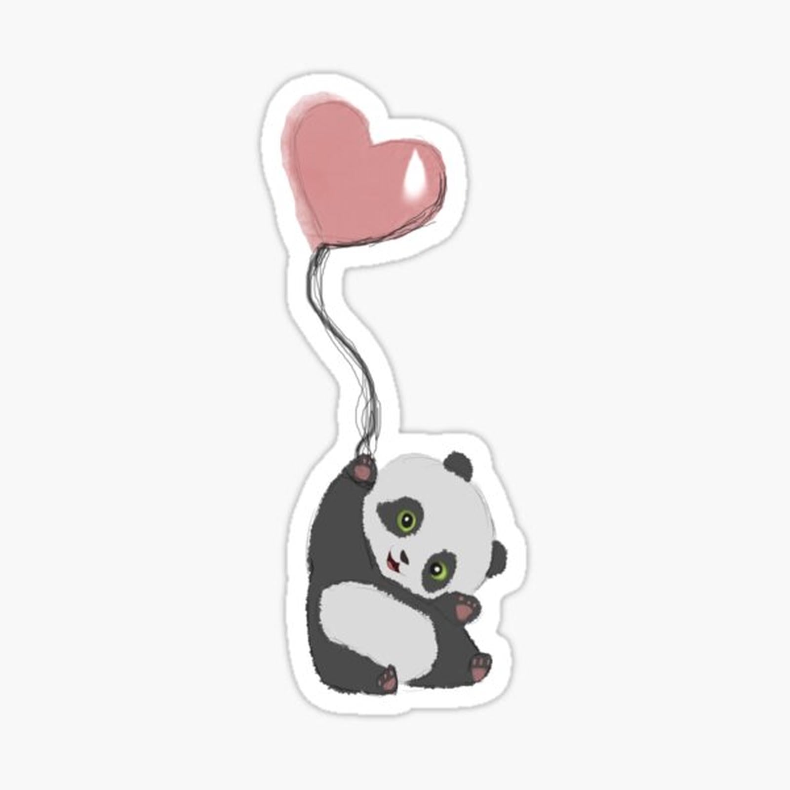 Panda And Balloon