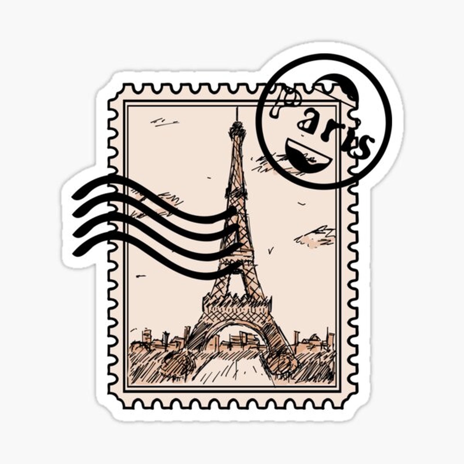 Paris Stamp