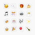 Party Apple Emoji