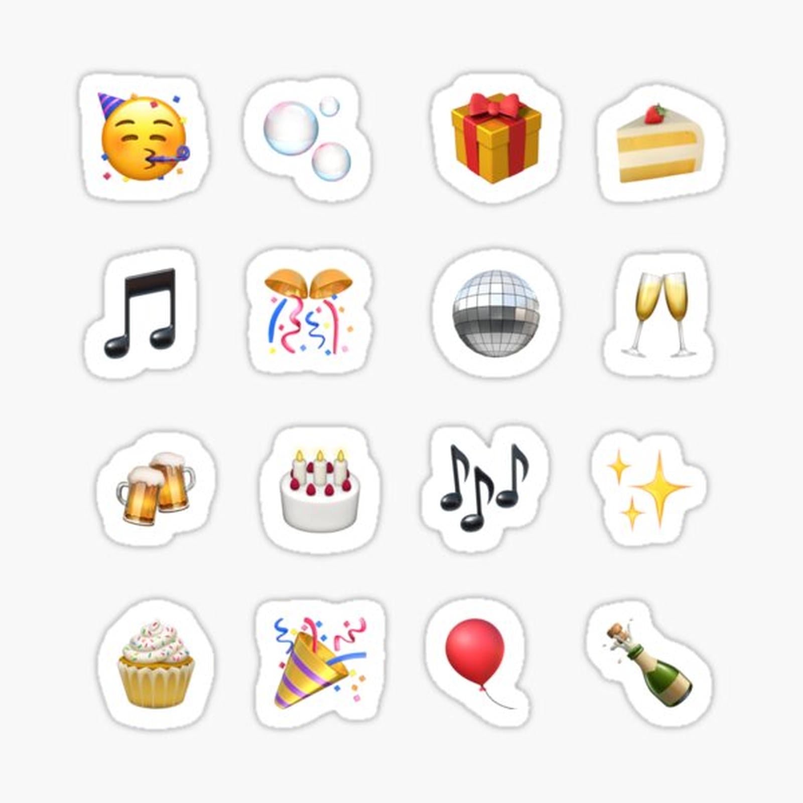 Party Apple Emoji