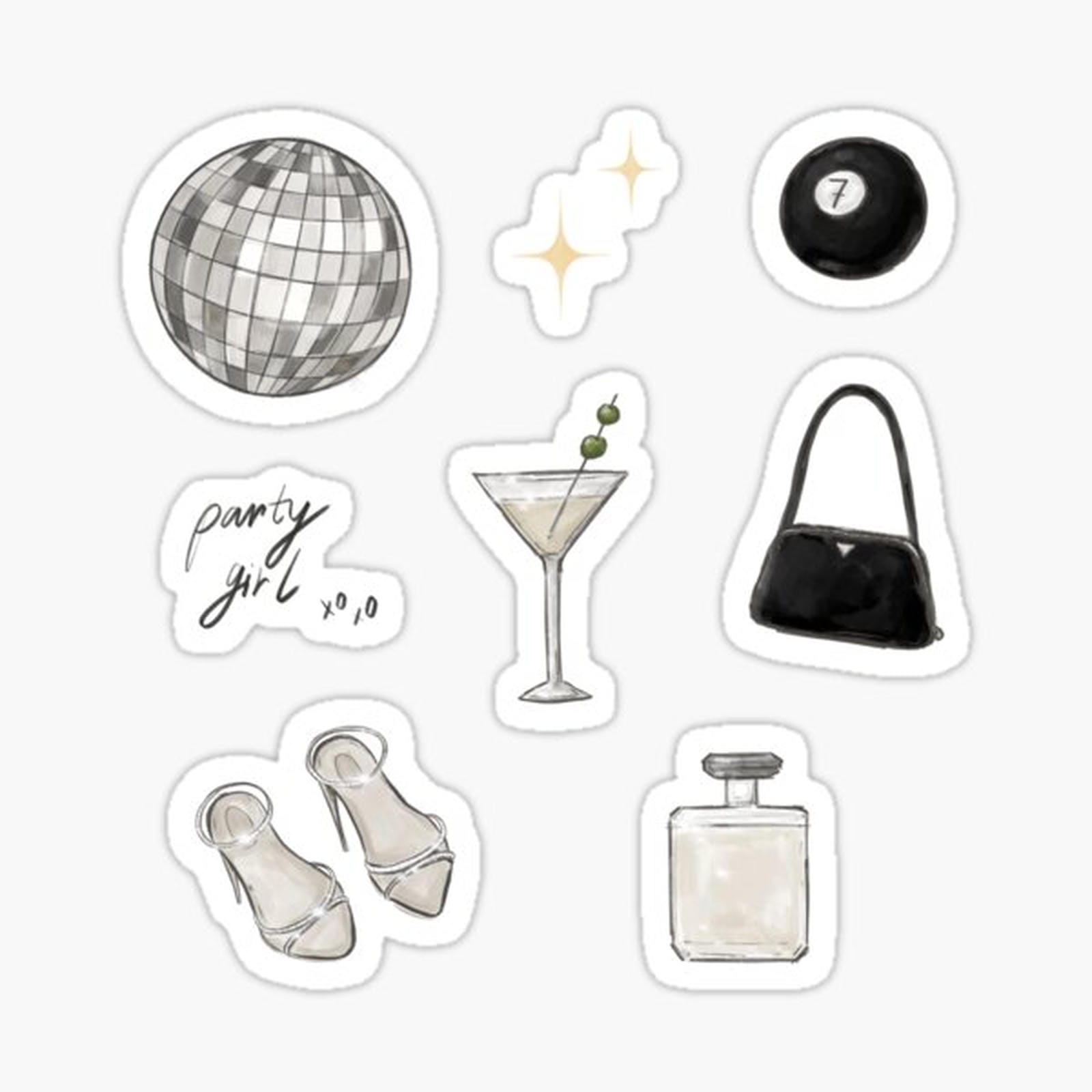 party girl aesthetic pack