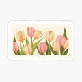 Pastel Tulips Stamp