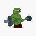 Pepe Getting Ripped
