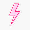 pink and red lightning