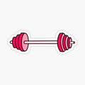 pink barbell
