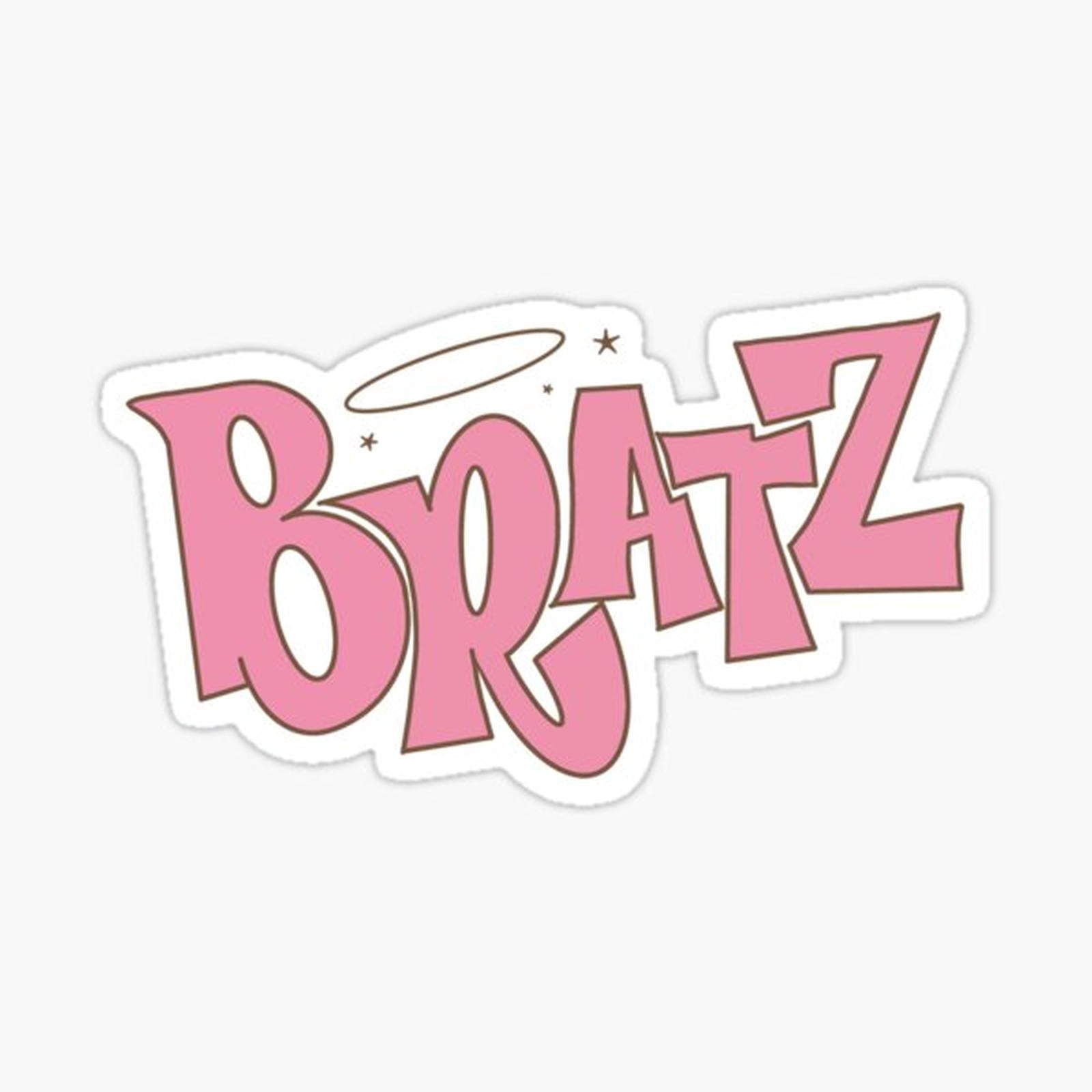 Pink bratz logo
