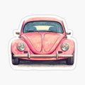 pink car classic legendary oldschool vehicle _ dejco.art