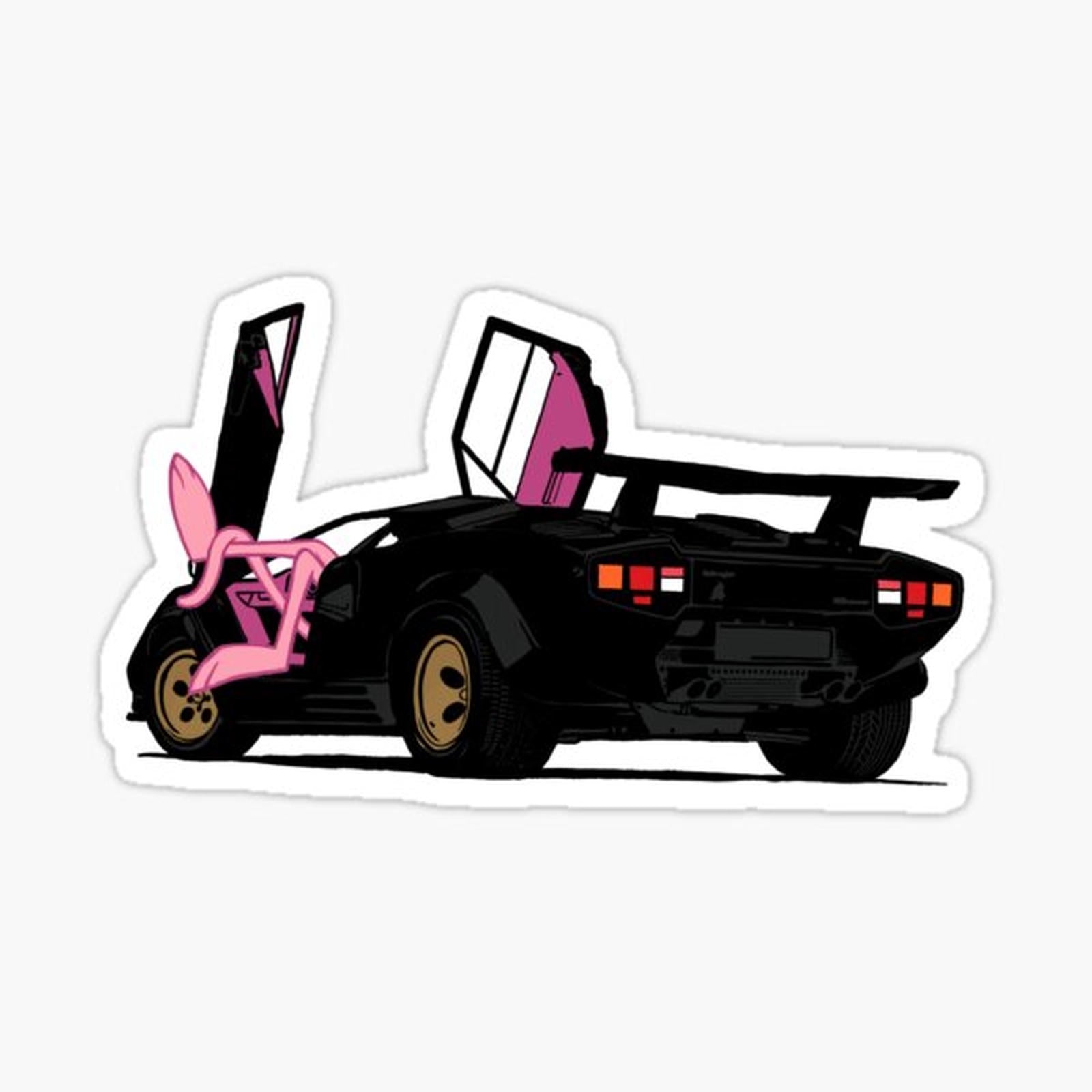 Pink Panther Lambo