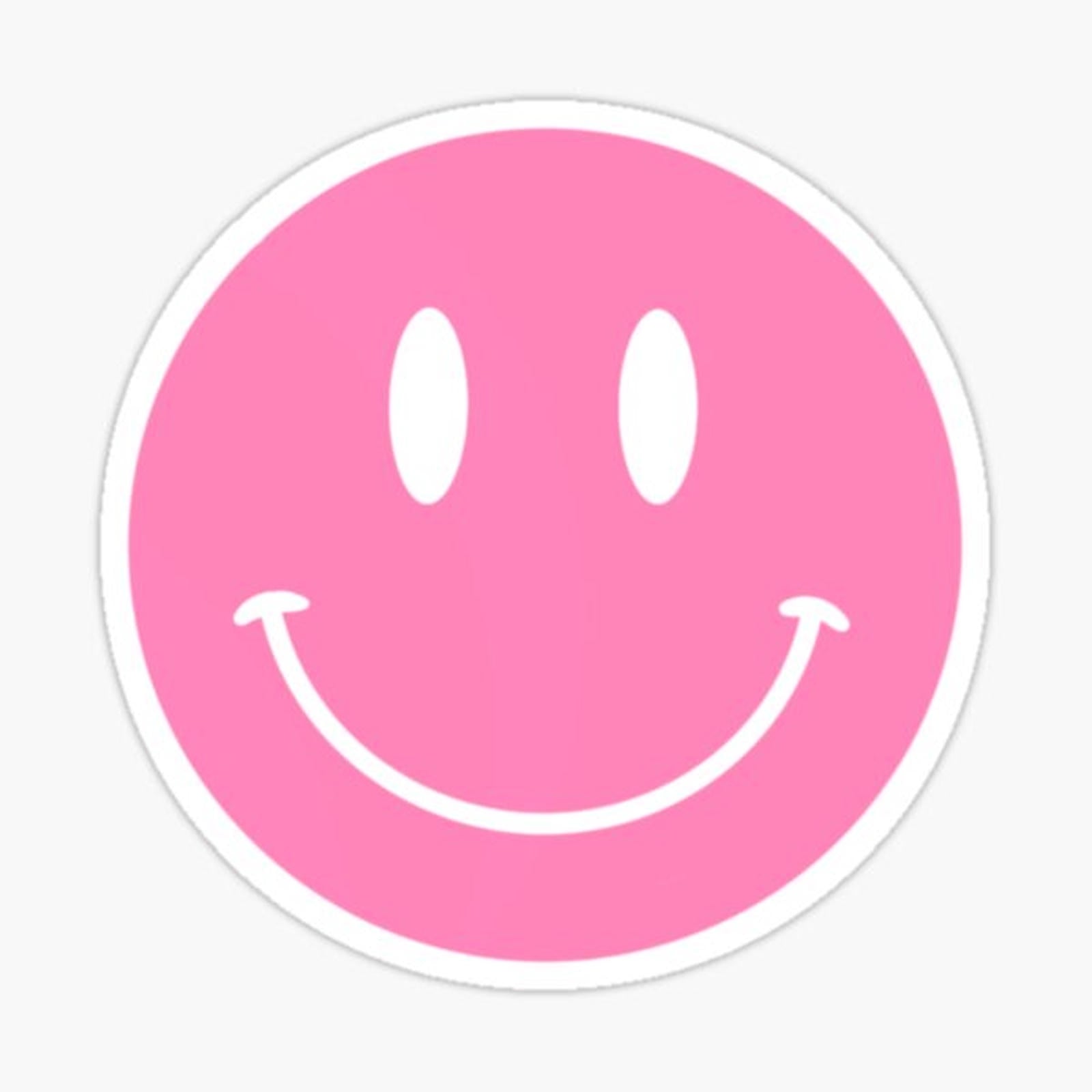 pink smiley face