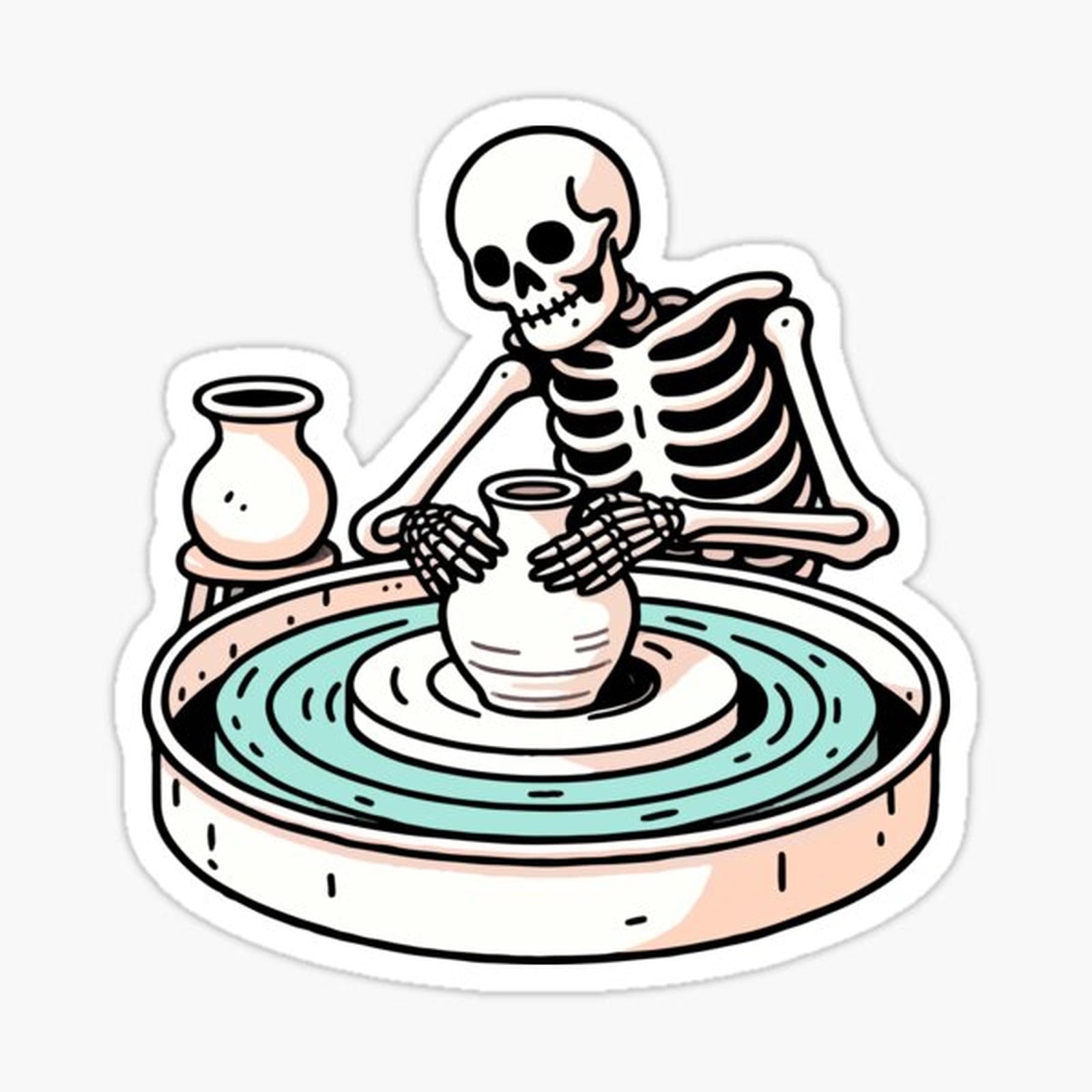 Pottery Skeleton